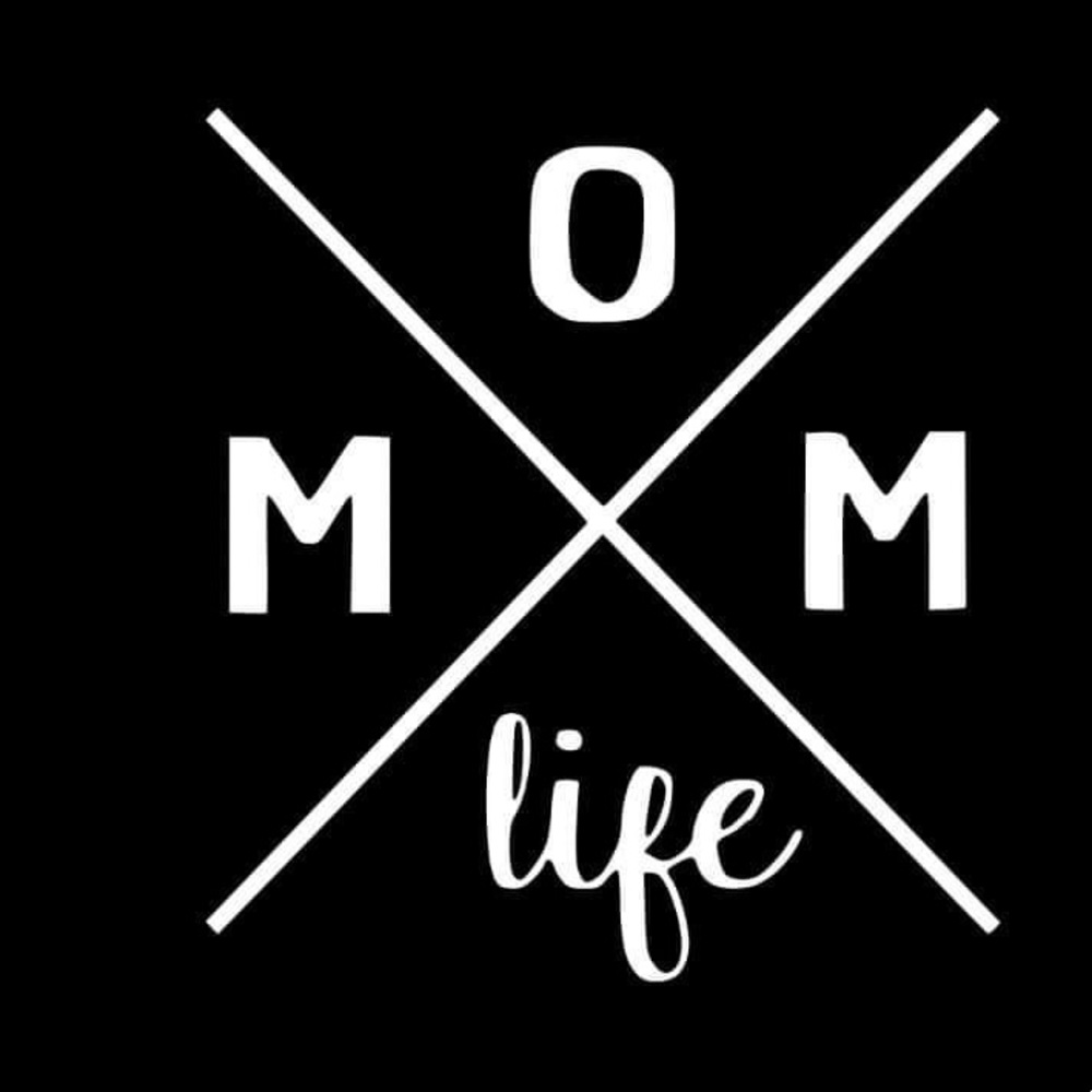 Mom life decal